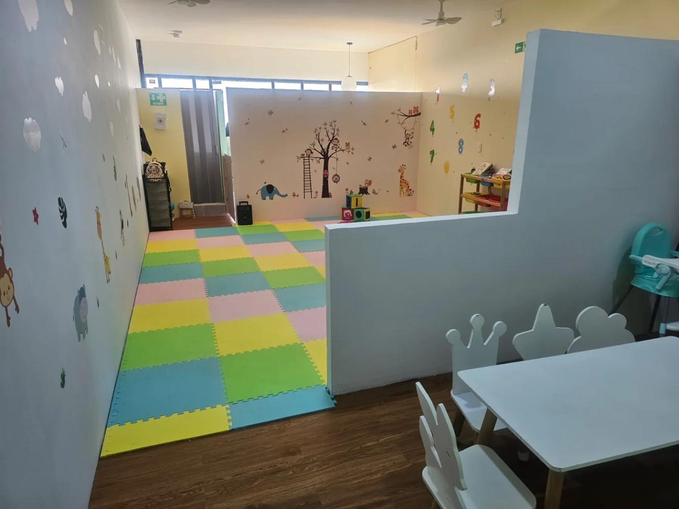 Otra perspectiva de las instalaciones de PequesHUB